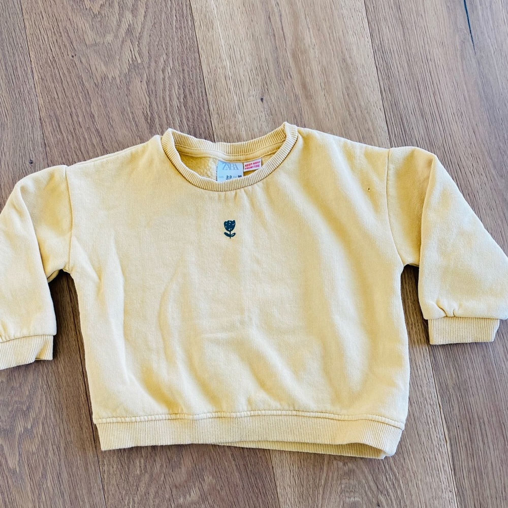 Zara kids - Crewneck boxy sweatshirt